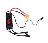 VGEBY ESC sans Balais 30A avec Contrôleur de Vitesse électronique 3A Bec 2-3S pour Avion RC à Voilure Fixe, Hélicoptère sans Pilote Multirotor avec Protection Contre la Surchauffe à