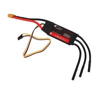 VGEBY ESC sans Balais, Processeur 100 A 32 Bits, Contrôleur de Vitesse Haute Performance avec Carte de Programmation LCD pour Drone RC à Voilure Fixe