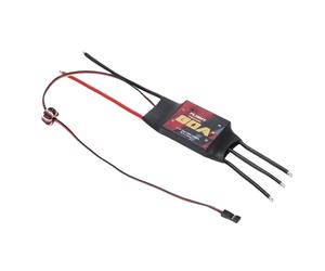 VGEBY ESC sans Balais RC, Matériau PCB, Contrôleur de Vitesse sans Balais 80A avec UBEC 5A pour Drone de Course et Quadrirotor