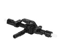 VGEBY Essieu Arrière de Voiture RC, Pièces de Mise à Niveau de Direction en Plastique, Performances Durables pour Modèle de Camion Militaire 1/16