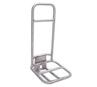 VGEBY Étagère de Fourche Avant de Vélo, Support de Vélo Pliant Léger et Durable en Alliage de Ti avec Installation Rapide, pour Faire du Shopping et des Essentiels D'équitation