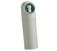 VGEBY Étui à Brosse à Dents Portable, Support de Voyage en Plastique avec Couvercle scellé pour Bureau, Salle de Sport, Camping, Conception Légère et Compacte (Bleu Vert)