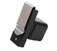 VGEBY Étui à Craie de Billard Magnétique, Support de Craie de Queue en Alliage D'aluminium avec Pince Silencieuse, pour Accessoires de Piscine de Billard