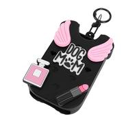 VGEBY Étui de Pulvérisation de pour Les Mains, Manchon de Bouteille de Parfum en Silicone pour Flacon Pulvérisateur de 30ML avec Porte-clés, Couvercle pour Chiot, Protection Contre Les Fuites et Les