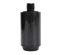 VGEBY Extension de Queue de Billard en Fibre de Carbone de 2 Pouces, Résistante à l'usure, Rallonge de Bâton de Billard Facile à Installer avec stabilité Améliorée, pour Queue de