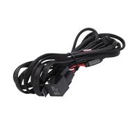 VGEBY Faisceau de Câblage Léger avec 2 Fils et Connecteur de Relais 30A pour Camion ATV UTV Bateau Fil de Cuivre de 8,2 Pieds Protection de Circuit Durable