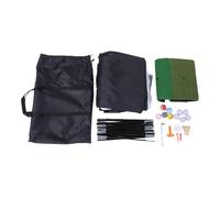 VGEBY Filet de Golf, Filet de Pratique de Golf Pliable en Polyester, Tente de Cible D'entraînement, Frappe dans le Jardin, pour une Utilisation en Intérieur et en Extérieur, pour (Ensemble de 9 trous)