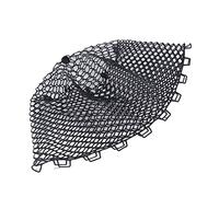 VGEBY Filet de Pêche en Caoutchouc, épuisette de Remplacement Solide et Robuste avec Conception Pliable pour la Pêche en Eau Douce et en Eau Salée, Petit Filet Souple de Profondeur 40 Cm