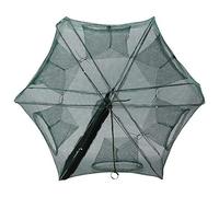 VGEBY Filet de pêche plié, 6/12 Trous Filet de pêche Pliable Poisson crevette vairon écrevisses Crabe Baitcast Maille piège appâts Dip Cage Automatique(6Holes)