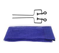 VGEBY Filet de Tennis de Table Portable, Filet de -Pong Professionnel en Polyester avec Support Métallique, Facile à Installer et à Transporter, pour Remplacement de de Tennis de (Blue)
