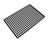 VGEBY Filet en Caoutchouc de Simulation, élastique Léger Haute Performance pour Voiture 1/10 RC, avec Conception Extensible Facile à Installer pour UDR LOSI RR10 (Black)