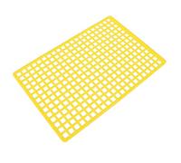 VGEBY Filet en Caoutchouc de Simulation, élastique Léger Haute Performance pour Voiture 1/10 RC, avec Conception Extensible Facile à Installer pour UDR LOSI RR10 (Yellow)