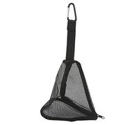 VGEBY Filet Sec de Camping, Organisateur Triangulaire en avec Double Fermeture éclair, Ceinture à Crochet pour Pique-nique en Plein Air, Vaisselle de Camping, Stockage de Nourriture (S)