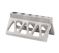VGEBY Gabarit de Perçage de Tuyaux, Guide de Perçage en Acier Inoxydable 304 pour Tuyaux avec Fenêtre de Vue Triangulaire, Alignement Central de Précision Portable pour Plombiers Soudeurs,