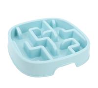 VGEBY Gamelle carrée pour chien à alimentation lente pour ralentir l'alimentation et éviter l'étouffement des ballonnements, avec un design unique pour chiens et chats de toutes races