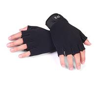 VGEBY Gants Demi-Doigts pour Enfants, Gants de Sport Antidérapants en Polyester Respirant pour Enfants pour Le Cyclisme, L'alpinisme