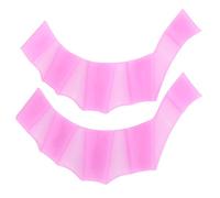VGEBY Gants Palmés pour Doigts de Natation, Gants Pliables en Silicone Souple en Forme de Grenouille pour Adultes et Enfants, avec Conception Hydrodynamique pour Une Natation Plus Rapide (S)