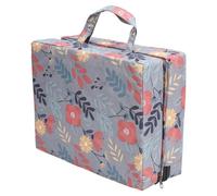 VGEBY Genouillère de Jardin Polyvalente, Coussin de Genou Durable pour Désherbage, Camping, Méditation, Utilisation Intérieure et Extérieure, Tissu Oxford 600D Léger, 1 unité (Fleur Grise)