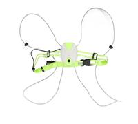 VGEBY Gilet Lumineux de Course, LED Réfléchissantes Haute visibilité Rechargeable par USB pour la Course de Nuit et Le Cyclisme, Niveaux de luminosité Réglables (Green)