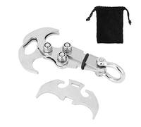 VGEBY Griffe d'escalade Crochet à grappin Pliable à gravité Griffe d'escalade Outil de Mousqueton de Survie en Plein air Carabiner Outils d'alpinisme Carabiner Outils d'alpinisme