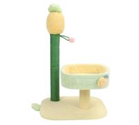 VGEBY Griffoir pour Chat, Tour de Chat à Plusieurs Niveaux avec Griffoirs en Sisal, Lit Doux, Chats D'Intérieur Parfait et Petits Espaces (Style 1)