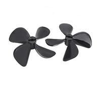 VGEBY Hélice à 4 Pales, Matière Plastique de Haute qualité avec Une Bonne ténacité et Une Surface Brillante, pour Hélice sous-Marine de Chalutier de Bateau de Grande Taille