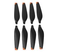 VGEBY Hélices de Drone, Pales d'ailes de Remplacement en Matériau PC Haute rigidité pour Mini 3, avec équilibre Dynamique Précis pour Un Vol Stable et Silencieux (Bords Oranges)
