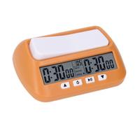 VGEBY Horloge d'échecs numérique Chronomètre d'échecs portable Horloge professionnelle pour match d'échecs Jeu YYV