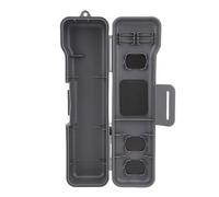 VGEBY Housse de Protection pour Appareil Photo Portable, Couvercle Rabattable pour Pocket 3 avec Dragonne Réglable, Rembourrage de Protection Souple (Grey)