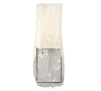 VGEBY Housse de Tondeuse à Gazon, Protection Imperméable avec Revêtement argenté 210D avec Résistance aux Hautes Températures, Idéale pour les Tondeuses à Gazon et de Cour Extérieures (Kaki)