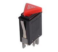 VGEBY Interrupteur de Feux de Détresse ABS, Interrupteur de Voyant d'avertissement 1U0953235B, Ajustement Standard d'origine pour Break, Hayon, Installation Rapide, Remplacement
