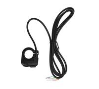 VGEBY Interrupteur de klaxon de phare 2 en 1 1 12 V-72 V Scooter électrique Commutateur de guidon de vélo avec connecteur SM pour guidon de 2,22 cm