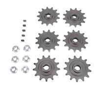 VGEBY Jeu de Pignons de Chaîne de Scooter 13T, 6 Pièces, Matériel en Fer, écrous Tout Terrain, Kit de Clés pour Dirt Bike 47cc 49cc, Accessoires de Vélo électrique ATV