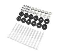 VGEBY Jeu de Vis de Trampoline 12 Pièces, Boulons et écrous en Acier galvanisé Améliorant la stabilité, avec Une Installation Sécurisée pour Divers Trampolines