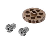 VGEBY Jeu D'engrenages à Pignon, Engrenage de Voiture RC en Métal à 26 Pas SCY 18101PRO 18103PRO RC Car, Trou d'arbre de 5 Mm, Kit de Moteur 17T 18T 19T 20T 21T