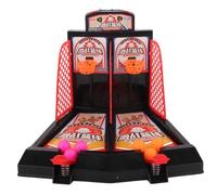 VGEBY Jouet de Basket-Ball de Bureau, Jeu de Table de Basket-Ball pour Enfants, Jeu de Jouets de Catapulte pour Enfants, Jeu Adulte Basketball Lego