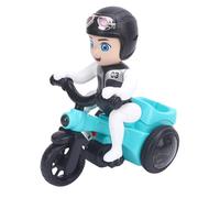 VGEBY Jouet de Moto, Jouet de Tricycle électrique Rotatif à 360 Degrés pour bébé, alimenté par Batterie, pour Garçons et Filles