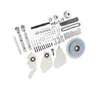 VGEBY Kit D'arbre de Transmission de Vélo motorisé, Ensemble D'accessoires de Conversion D'entraînement D'arbre Central à Faible Bruit avec Toutes les Pièces Nécessaires, pour la