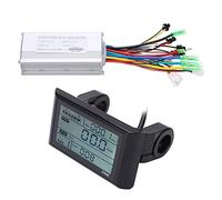 VGEBY Kit de Compteur de Contrôleur de Vélo électrique, Panneau D'affichage de Compteur LCD S900 de Contrôleur sans Balais 36/48V 500/750W