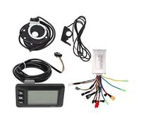 VGEBY Kit de Contrôleur de Moteur de Vélo électrique, Ensemble de Pas D'accélérateur de Pouce de Mètre LCD pour Le Contrôleur de Moteur sans Brosse réglé 24V 36V 48V