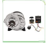 VGEBY Kit de conversion moteur électrique pour vélo électrique 12V 350W avec contrôleur et interrupteur inversé