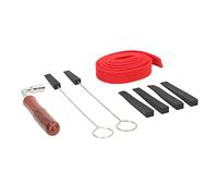 VGEBY Kit de Réglage de Piano, Accordeur de Bande de Tempérament en Silicone, Ensemble d'outils Essentiels pour Débutants, Blocs Muets et Fourchettes pour clé à Marteau