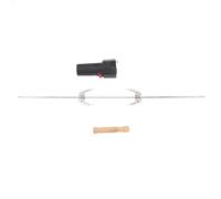 VGEBY Kit de Rôtissoire Automatique, Moteur électrique sans Fil pour Une Cuisson Facile à la Maison ou au Barbecue, Structure en Fer et en Bois de qualité Supérieure