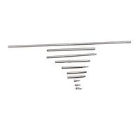 VGEBY Kit D'Outils de Réparation Piccolo, 7 Arbres et 3 Vis, Ensemble D'entretien en Acier à Outils avec Haute dureté et Résistance à L'usure pour le Remplacement et la Réparation de