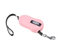 VGEBY Laisse Rétractable pour Chien, en Nylon Léger, Rétractable en Douceur, Bande Réfléchissante pour la visibilité, Adaptée aux Grands Chiens (Pink)