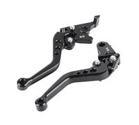VGEBY Levier d'embrayage Réglable pour Moto, Poignée de Levier de Frein Courte en Alliage d'aluminium CNC, Portée Réglable, Finition Anodisée, Pivot de Précision adapté aux Pilotes Grom MSX125