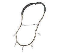 VGEBY Longe de Pêche à la Mouche, Collier tressé en Nylon avec Plusieurs Boucles de Suspension en Métal pour Pince de Pêche, Pince à Patch, Outils de Support de Pointe