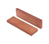 VGEBY Lot de 2 Ponts de Guitare Folk Fabriqués à la Main en Bois Massif pour Projet de Guitare Acoustique DIY, 2 Ponts de Inachevés pour Luthiers ou Amateurs (manche en palissandre)