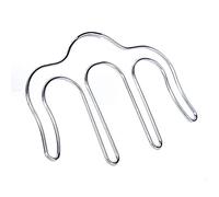 VGEBY Lot de 2 Porte-Partitions, Pinces Métalliques de Haute qualité pour Partitions Musicales, avec une Force de Serrage Modérée, pour Maintenir les en Place Pendant les (SILVER)