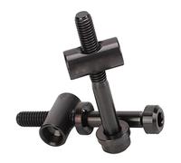 VGEBY Lot de 2 vis de fixation pour tige de selle de vélo M5 x 40 mm Noir